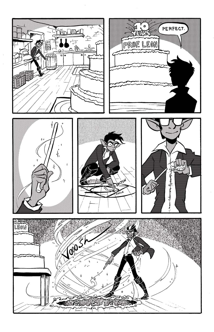 remember in chapter one when Toivo said he was working on his teleportation magic thesis?