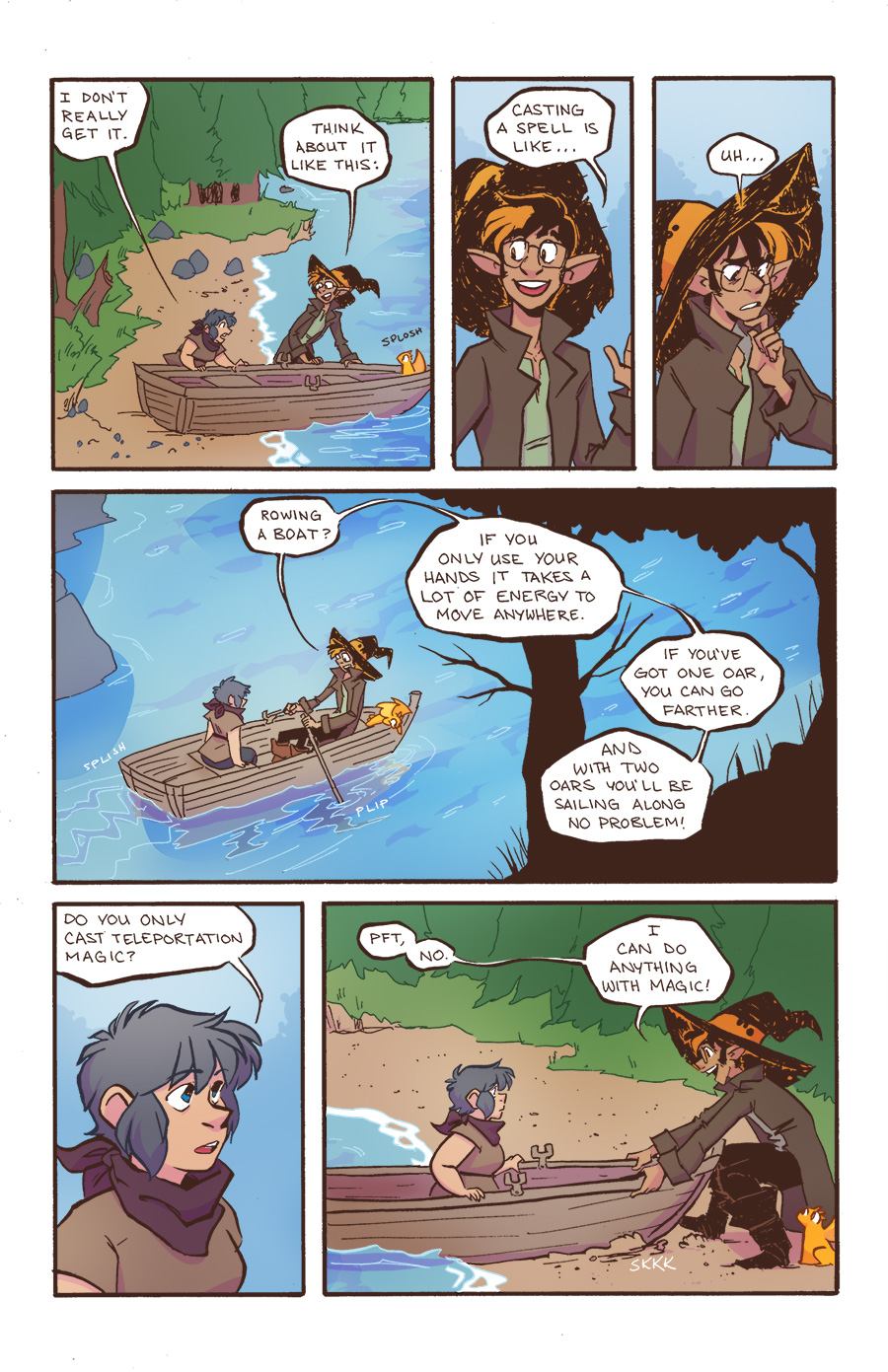 Rocky almost fell in