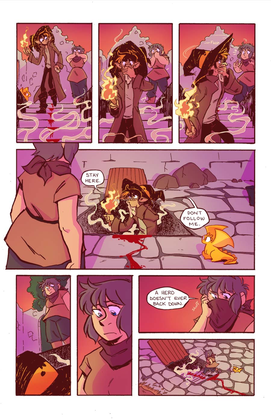 meet me in the pit, Spicer.