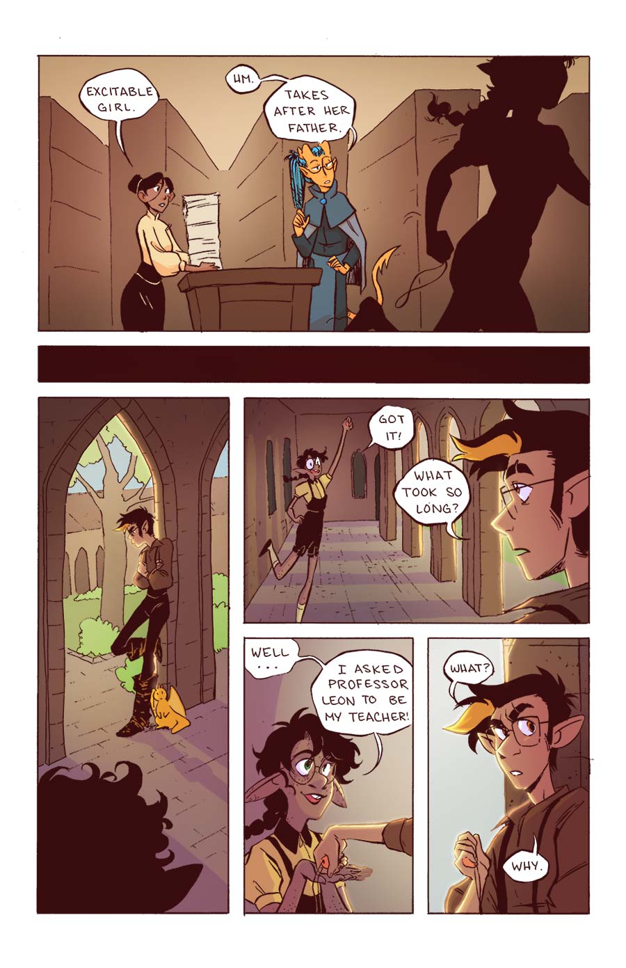 "don't talk to me while I'm brooding, Rosemary"