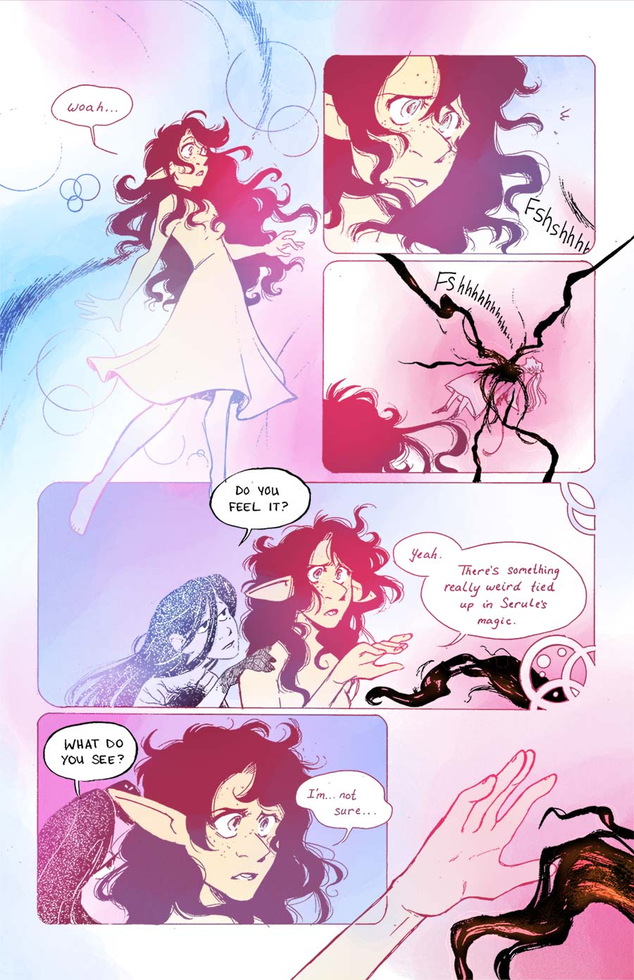 yeah, great idea Rosemary, touch the creepy black goop.