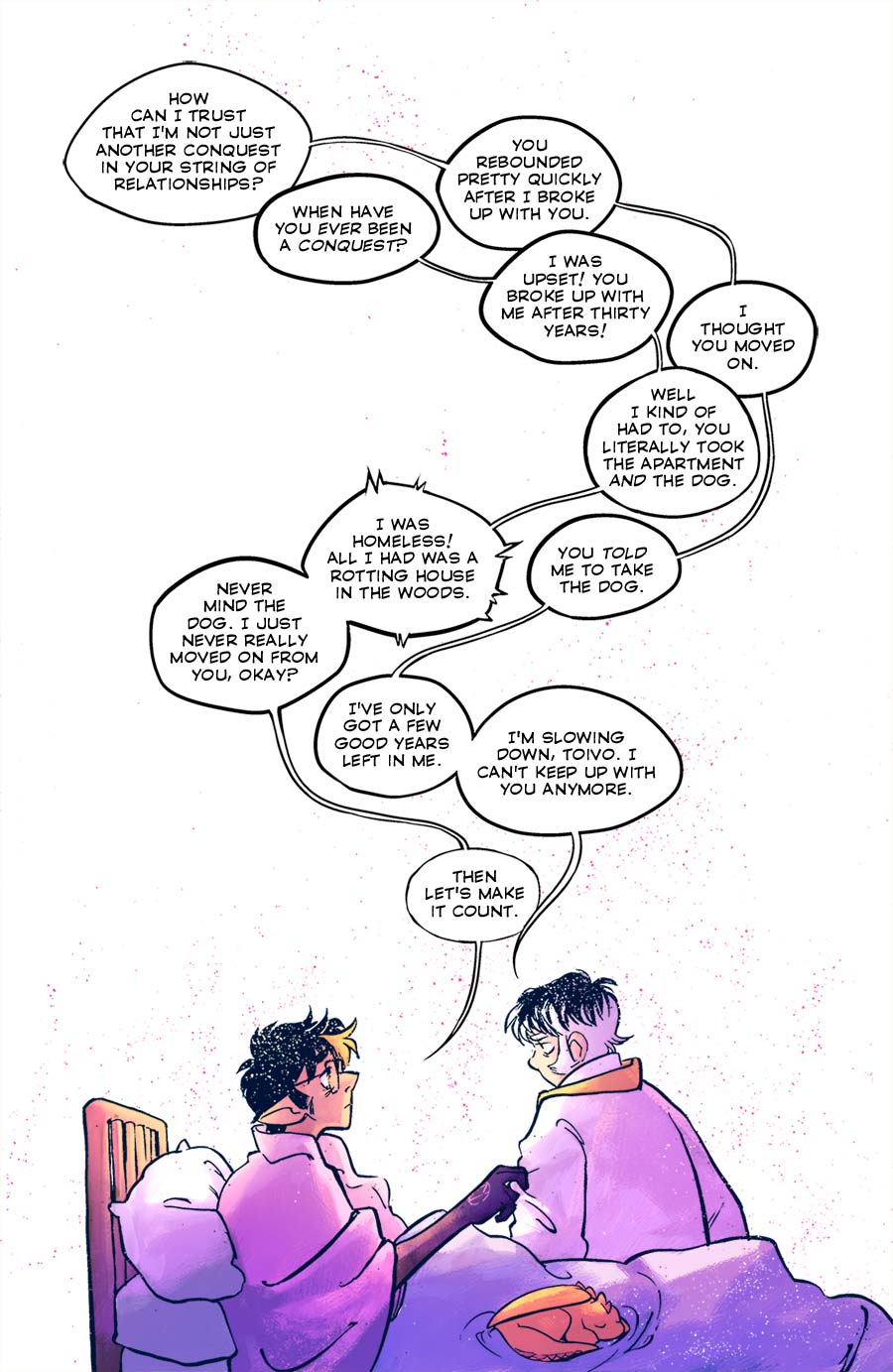 big divorced couple energy