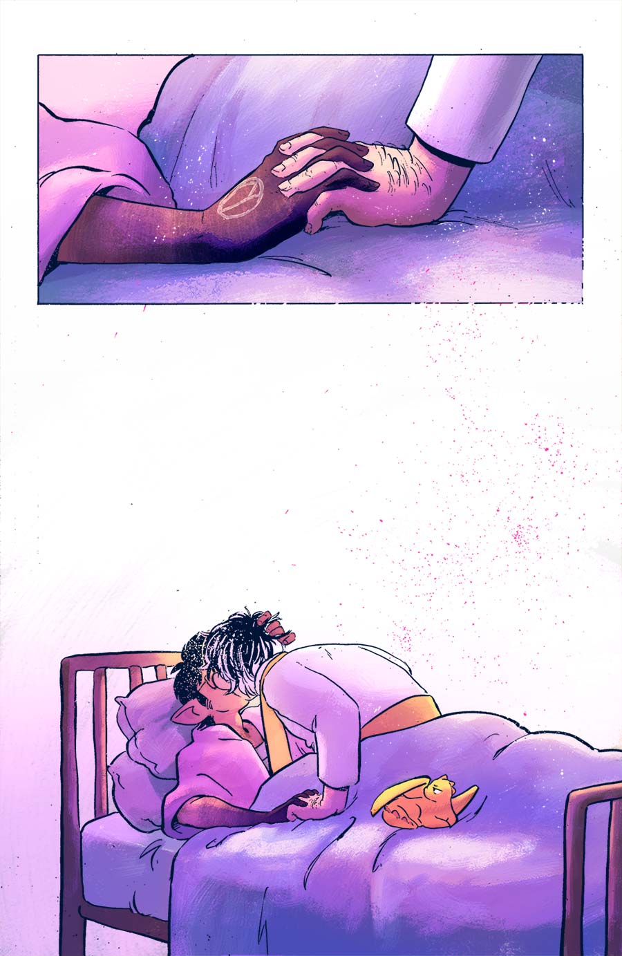 rocky's not happy to be disturbed