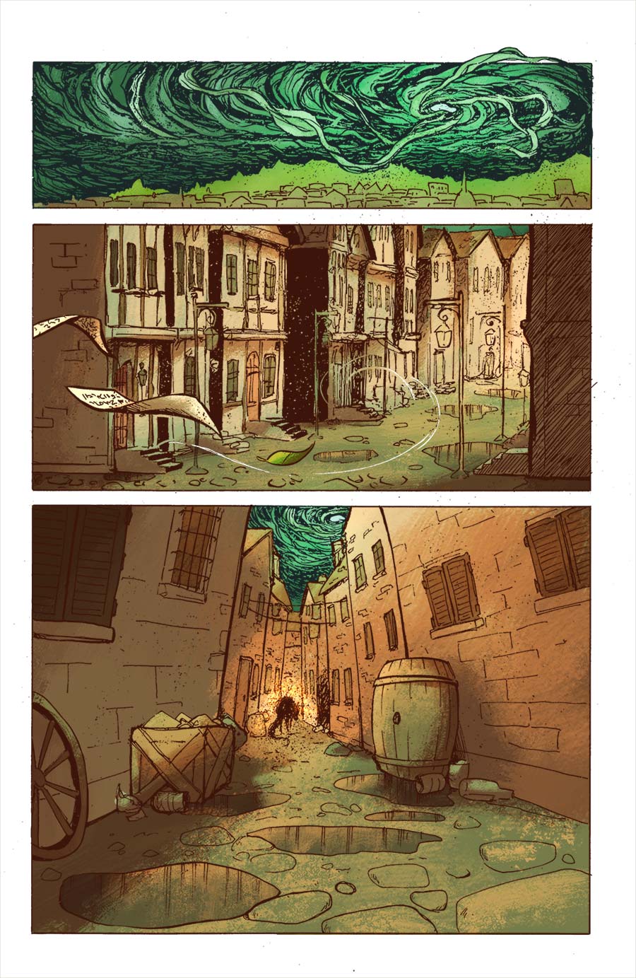 great weather for an evil villain attack!