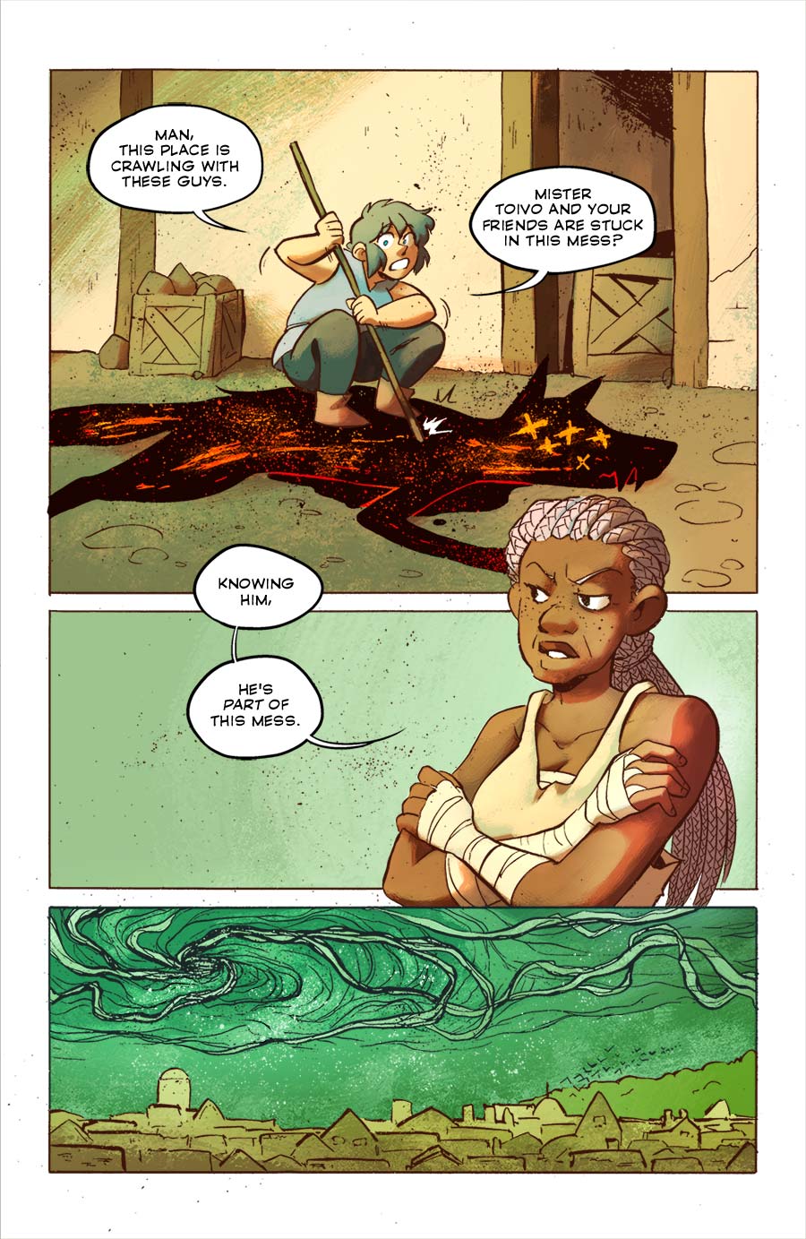 nice weather we're having, hm?