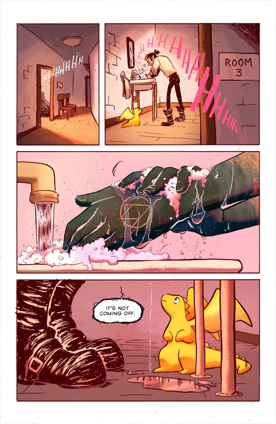 remember to wash your hands, kids!