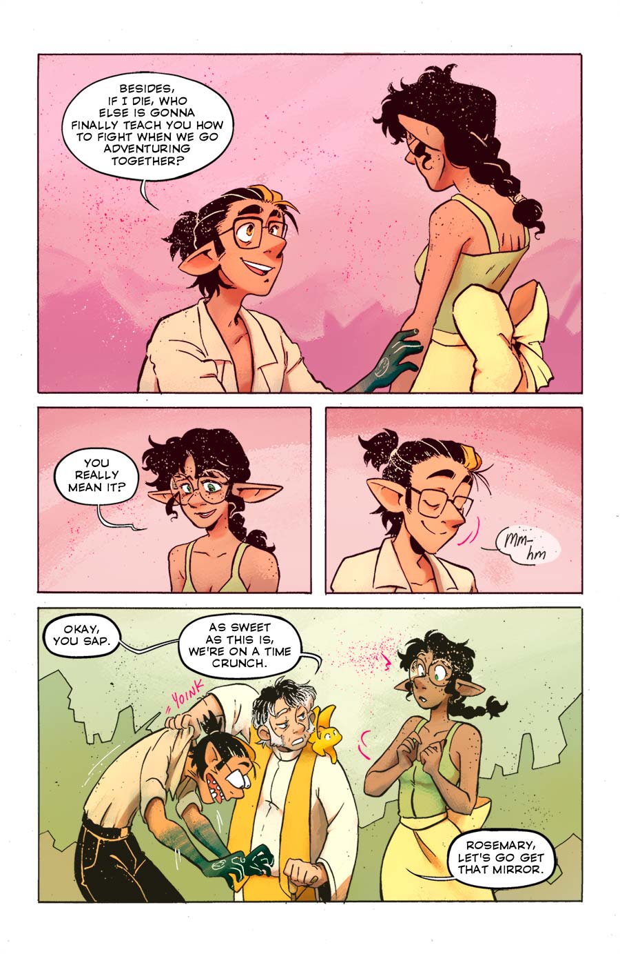 Toivo has many facets, like "understanding father" and "choked goblin."