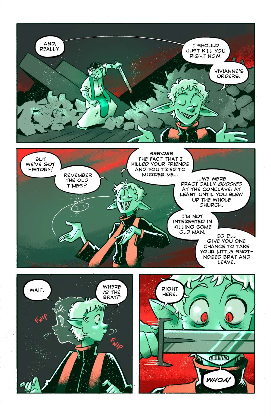 we've seen that sword somewhere before, haven't we?