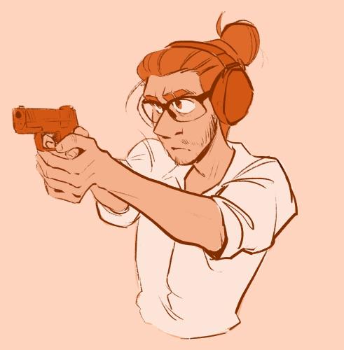 toivo with a gun